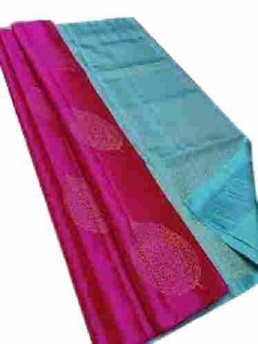 Traditional Wear Skin-Friendly Light Weight Printed Silk Saree For Ladies