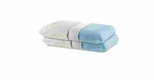 Pure Cotton Plain Dooby Handmade Embroided Foam Pillow 