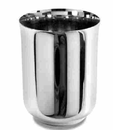 Round Polished 500 Ml Capacity Stainless Steel Drinking Glass