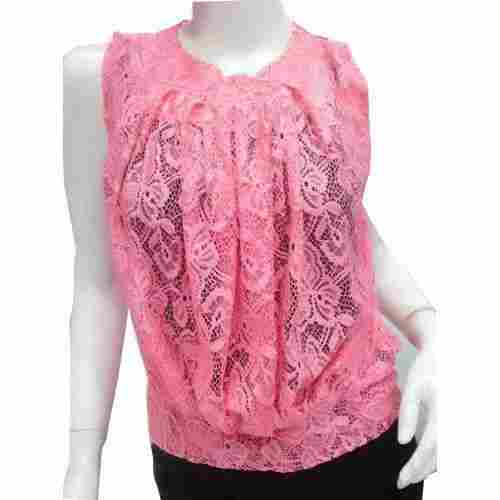 Ladies Fancy Design Sleeveless Top For Casual Wear