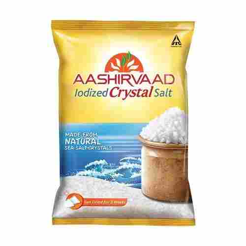 Aashirvaad Iodized Crystal Salt, Made From Natural Sea Salt Crystals