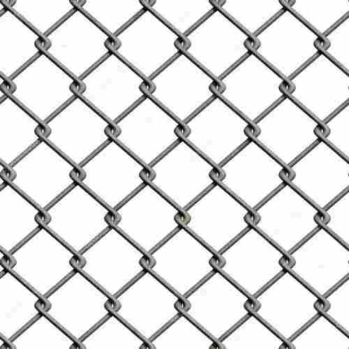 Affordable Square Holes Galvanized Iron Chain Link Fence For Construction