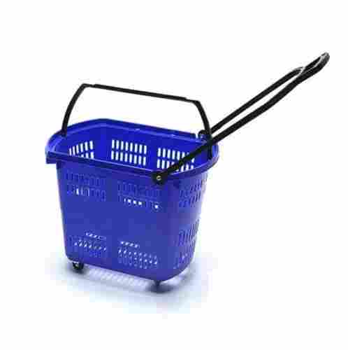 20 Inch Portable Rectangular Shopping Baskets For Malls And Super Market Usage