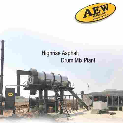 Highrise Asphalt Drum Mix Plant