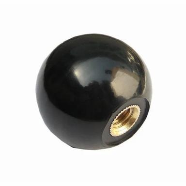 25gm Plastic Black Bakelite Round Ball Knob