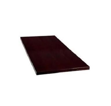 Tableware Polished Rectangular Perfect Finish Solid Wood Table Top