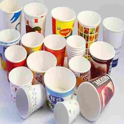 Multi-Colored Disposable Round Printed Paper Cup