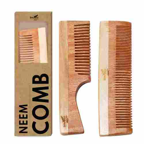Neem Wood Comb For Hair Growth For Professional Usage