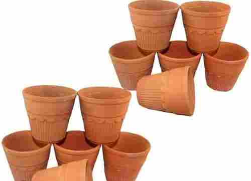Round Terracotta Red Kulhad Cup In Perfect Shape