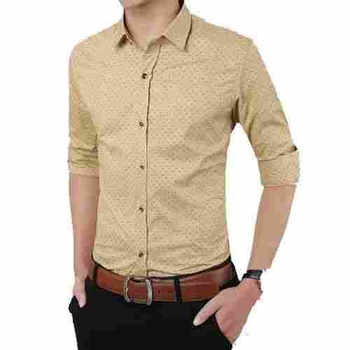 Casual Wear Full Sleeves Button Closure Soft Cotton Printed Shirt