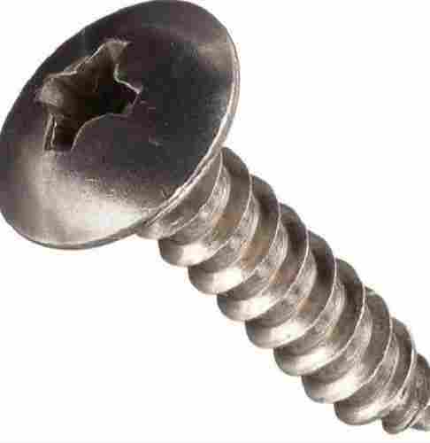 Flat Head Chrome Polished Finish Stainless Steel Screws For Hardware Fitting
