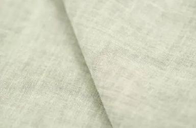 Green Lightweight And Durable Plain 5% Shrinkage Twill Cotton Greige Fabric 