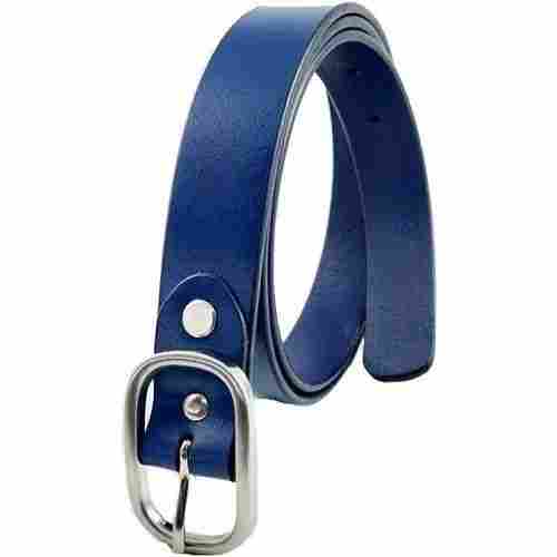 1.8 Mm Thick Party Wear Steel Buckle And Leather Fashion Belt For Ladies