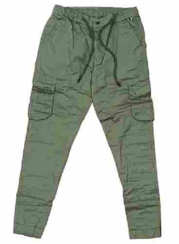 Washable And Comfortable Modern Relaxed Fit Plain Dyed Cotton Joggers For Mens