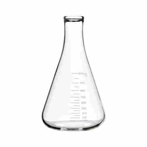 1000 Milliliter Transparent Glass Conical Flask For Laboratory Purpose