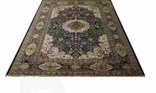 10x7 Feet Rectangular Modern Printed Viscose Carpet