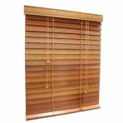 4 MM Thick Rectangular Modern Wooden Vertical Blind For Office Window Use