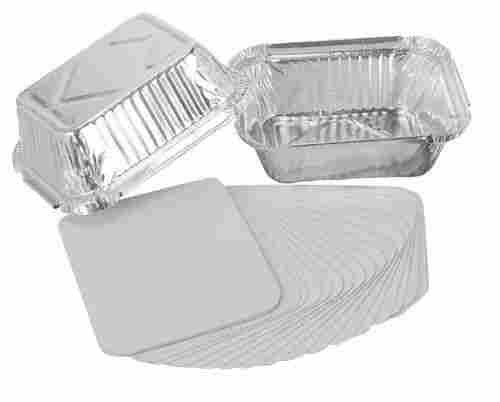 Eco Friendly Aluminium Disposable Foil Container For Food Storing