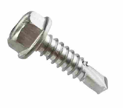 Polished Stainless Steel Hex Head Self Drilling Screw
