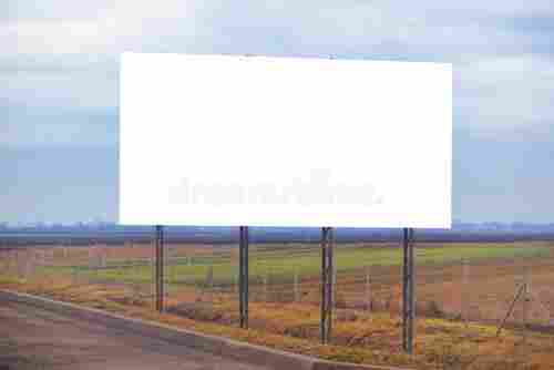 Rectangular Shape Hoarding Sign Board For Highway And Road Side