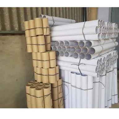 Round Plain Paper Core Pipe For Packaging Industry Use