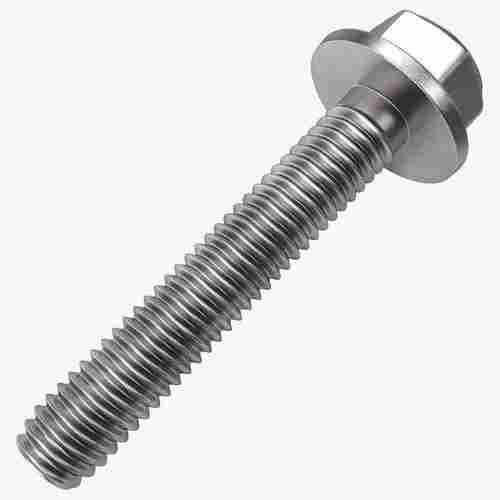2.5 Inch Rust Proof Polished Finished Hex Flange Bolt For Industrial Use