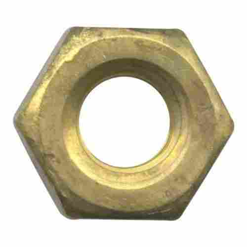 Corrosion Resistant Polished Finish Brass Hexagon Head Machine Screw Nut