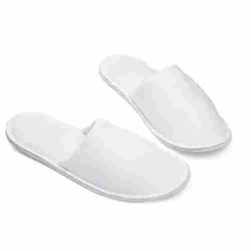 Slip Resistant Lightweight Non-Woven Plain Dyed Disposable Towel Slippers