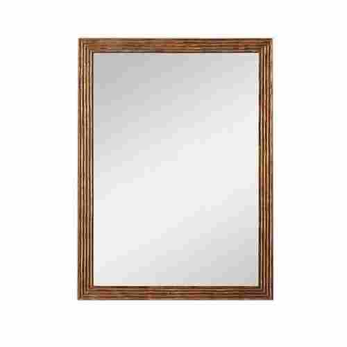 16x12 Inches Wall Mounted Rectangular Decorative Brass Mirror 