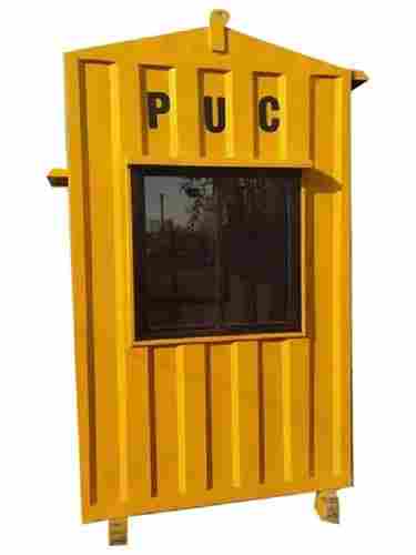 750 Kg Wind Resistance Versatile High Impact Strength Mild Steel Puc Cabin For House