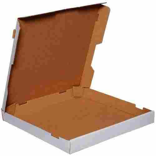 12x12x3 Inches Glossy Finished Square Plain Corrugated Pizza Box
