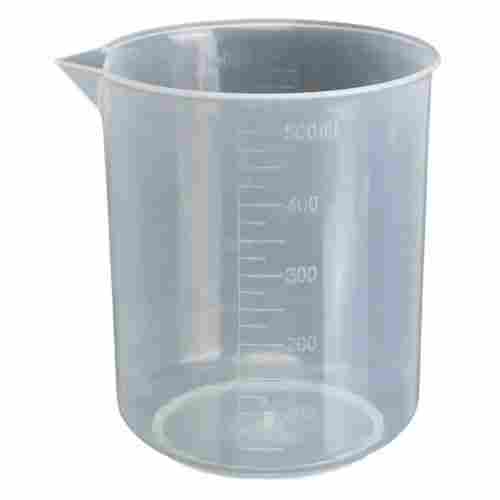 4x4x7 Inch 500 Millilitre Transparent Plastic Beakers For Chemical Laboratory