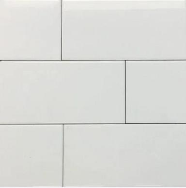 Whites 30X60 Cm Glossy Finish Rectangular Wall Ceramic Tiles