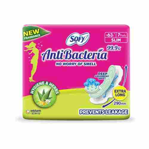 White Disposable Super Absorbent Soft Sanitary Pads For Ladies