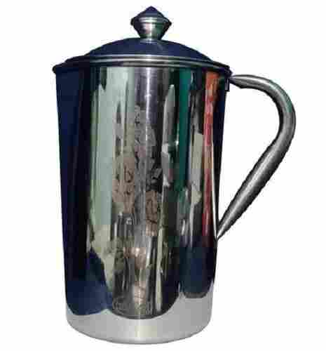 1.7 Litre Polished Stainless Steel Water Jug