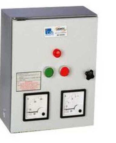 Mild Steel Frame Single Phase Motor Pump Starter Panel Base Material: Metal Base