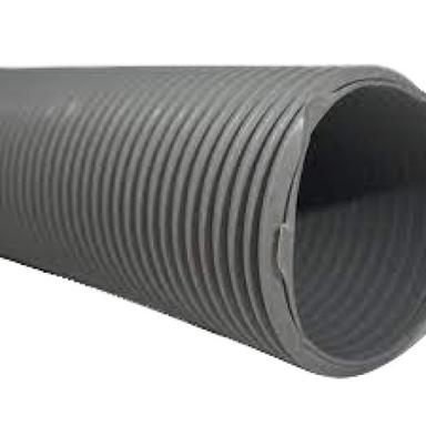 Round Shape High Quality Grey Pvc Duct Pipe Application: Construction
