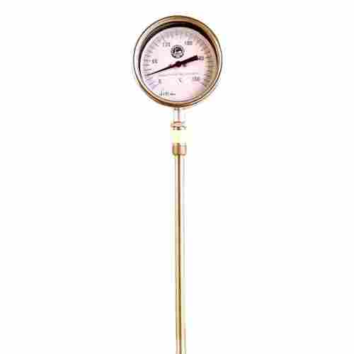 4 Inches 150 Grams Polished Stainless Steel Temperature Meter