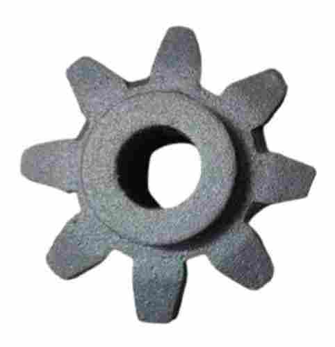 1.2 Kilograms 8 Teeth 5 Inches Round Matte Finished Cast Iron Gear Wheel