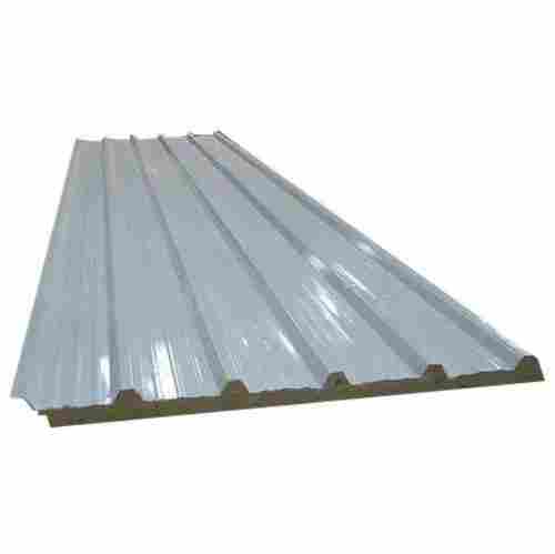 Color Coated Rectangular Heat Preservation Puf Insulated Roofing Panel 