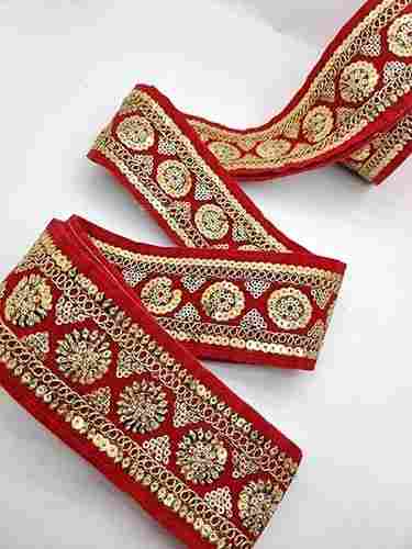 Embroidery Bridal Sequence Zari Work Lace