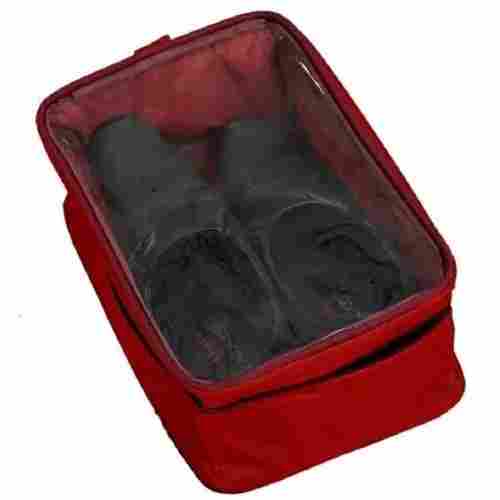 10 X 5.5 Inch Rectangle Plain Non Woven And Plastic Shoe Bag