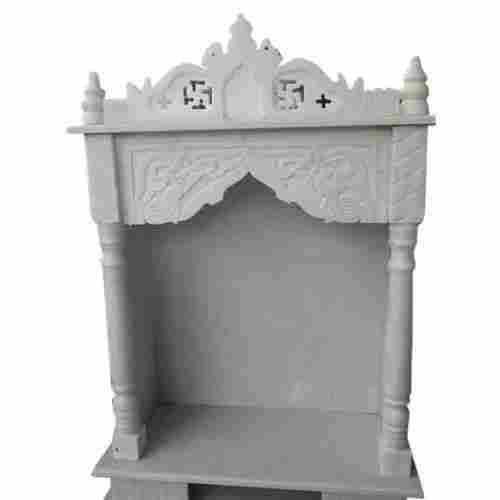 Easy To Install Chemical Resistant Hinduism Polished White Marble Temple