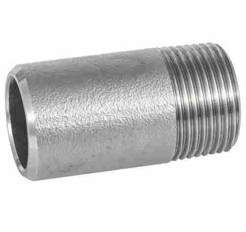 Galvanized Half Threaded Stainless Steel Pipe Nipple For Construction Use