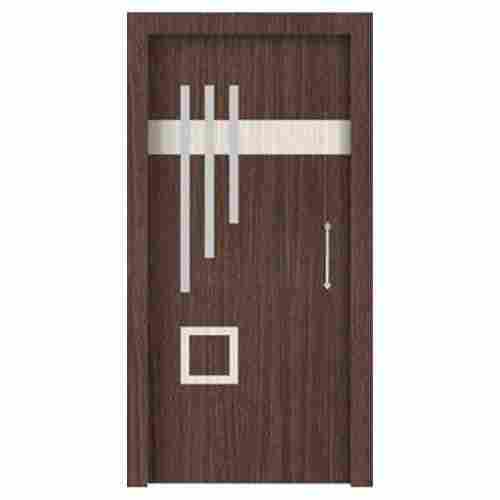 Horizontal Opening Modern Finished Solid Wood Entry Decorative Flush Doors