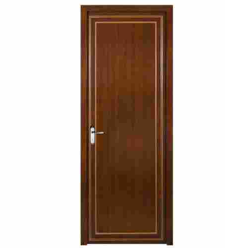12 Mm Thick 6 Feet Right Lock Handle Plain Pvc Bathroom Door