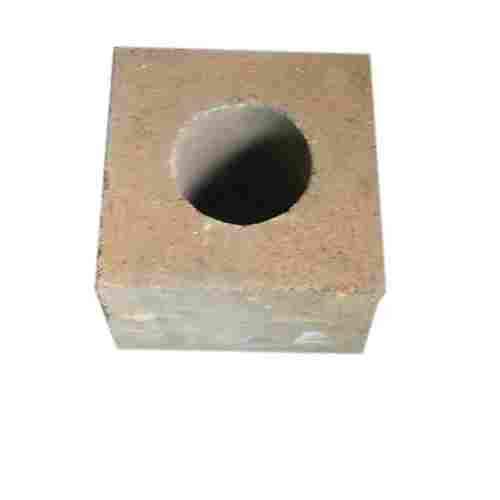 9x9 Inches 18.3 MM Thick Square Refractory Burner Block For Furnaces Use
