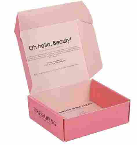Rectangular Printed Cosmetic Packaging Box For Industrial Purpose 