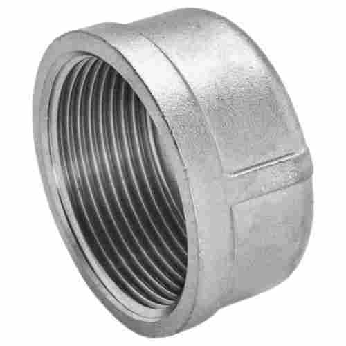2.5 Inches Galvanized Round Threaded Stainless Steel Pipe Cap For Pipe Fittings
