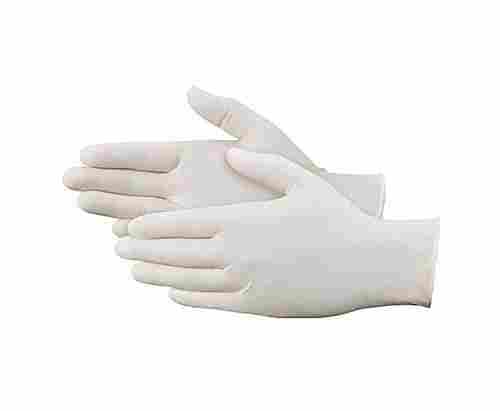 Disposable Plain Full Finger Latex Examination Gloves For Medical Use